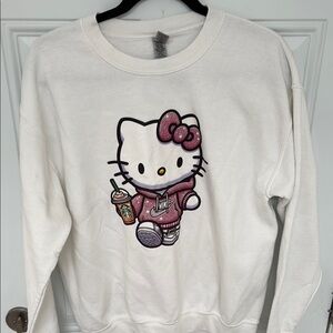 Hello Kitty White Sweatshirt
